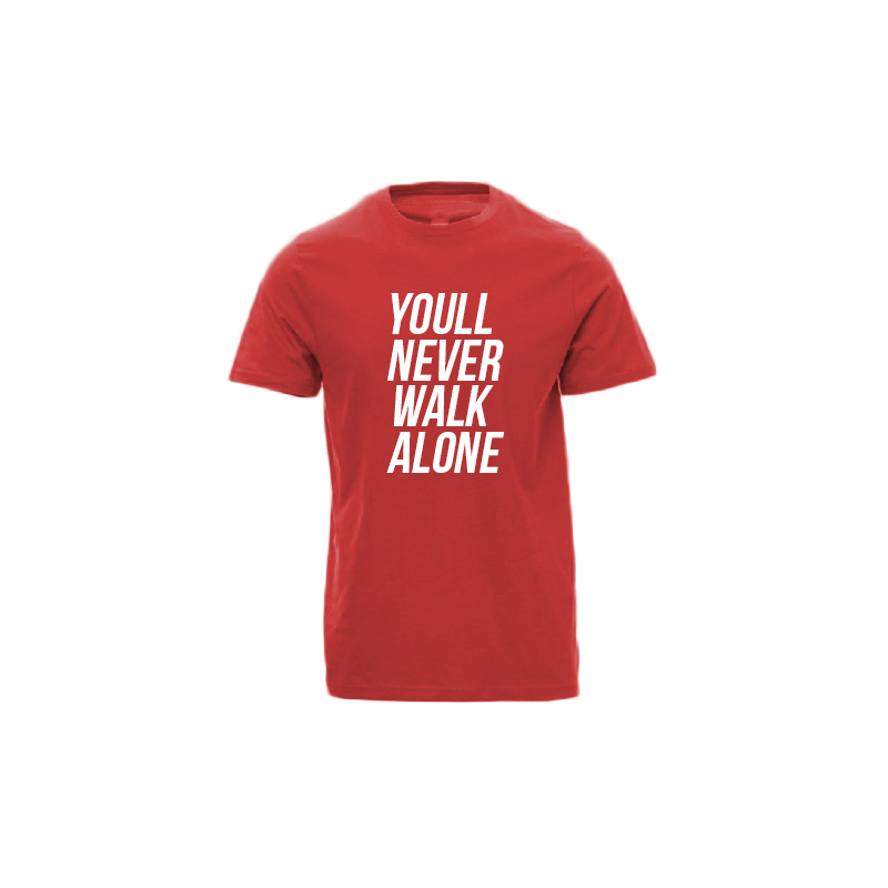 Camiseta Roja Youll Never Walk Alone