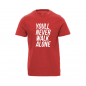 Camiseta Roja Youll Never Walk Alone