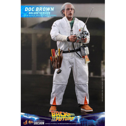 Regreso al futuro Figura Movie Masterpiece 1/6 Doc Brown (Deluxe Version).