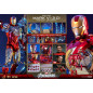 Marvel Los Vengadores Figura Movie Masterpiece Diecast 1/6 Iron Man Mark VI (2.0) with Suit-Up Gantry 32 cm.